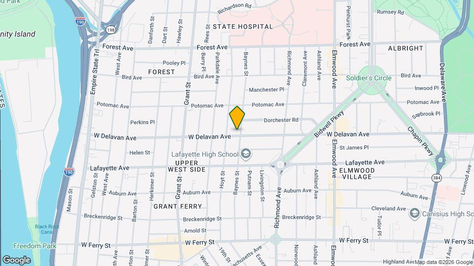 376 W Delavan Ave Mapa y Detalles de la Ubicación