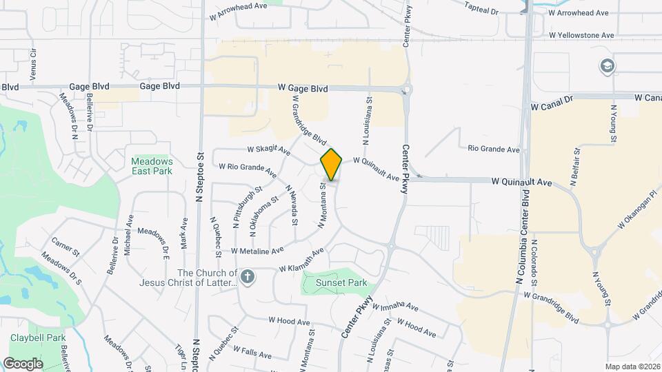 4817 W Quinault Dr Map and Location Details