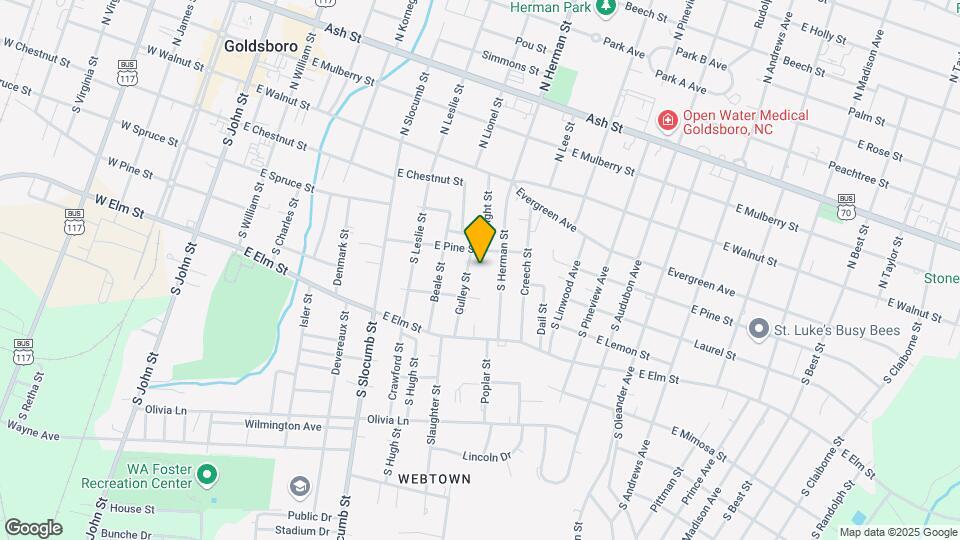 406 Gulley St Mapa y Detalles de la Ubicación
