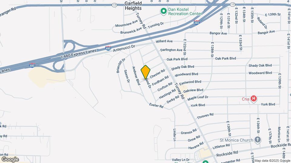 5614 Cumberland Dr Mapa y Detalles de la Ubicación