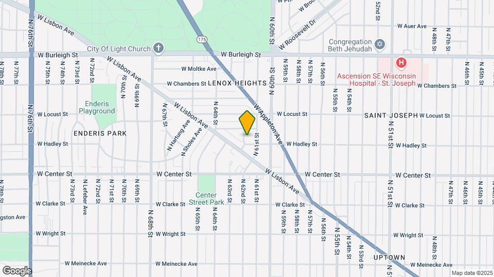 2816 N 62nd St Map and Location Details
