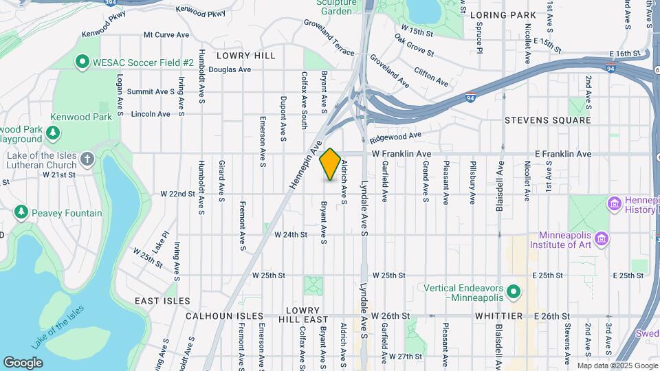 2117 Bryant Ave S, Unit 2 Map and Location Details