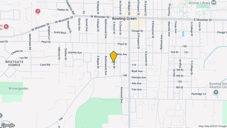 450 S Grove St Map and Location Details