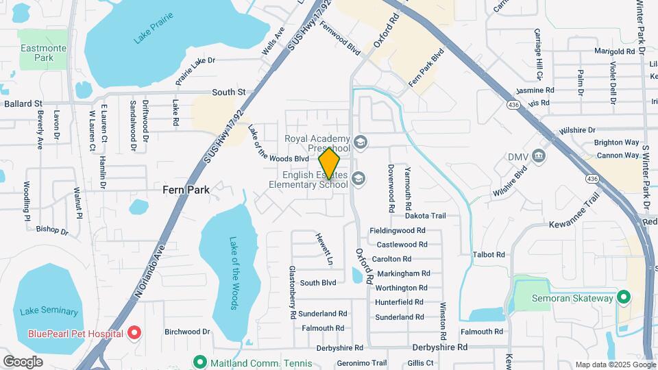 483 Meadowood Blvd Map and Location Details