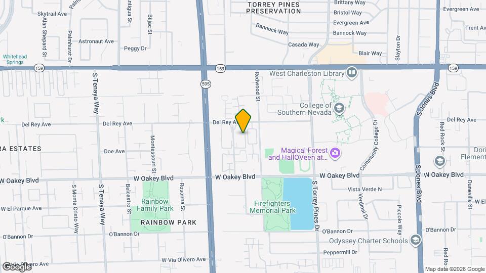 1415 Santa Margarita St Map and Location Details