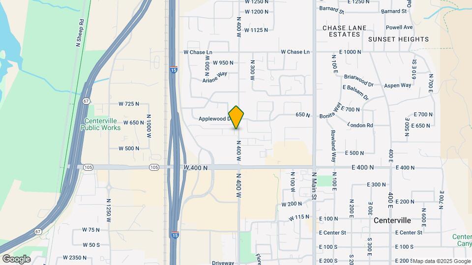 433 W 620 N Map and Location Details
