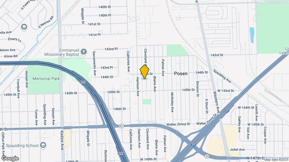 14416 Cleveland Ave Map and Location Details