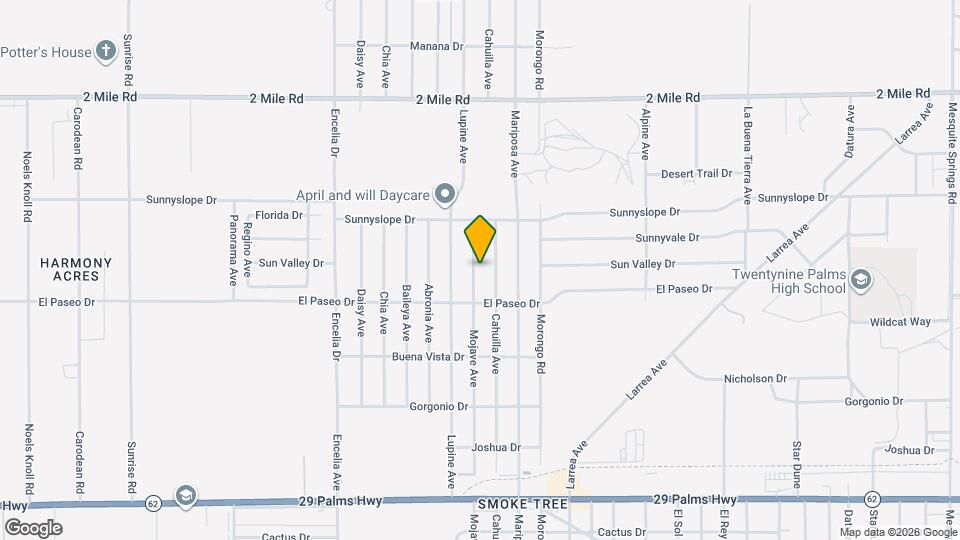 6039 Mojave Ave Map and Location Details