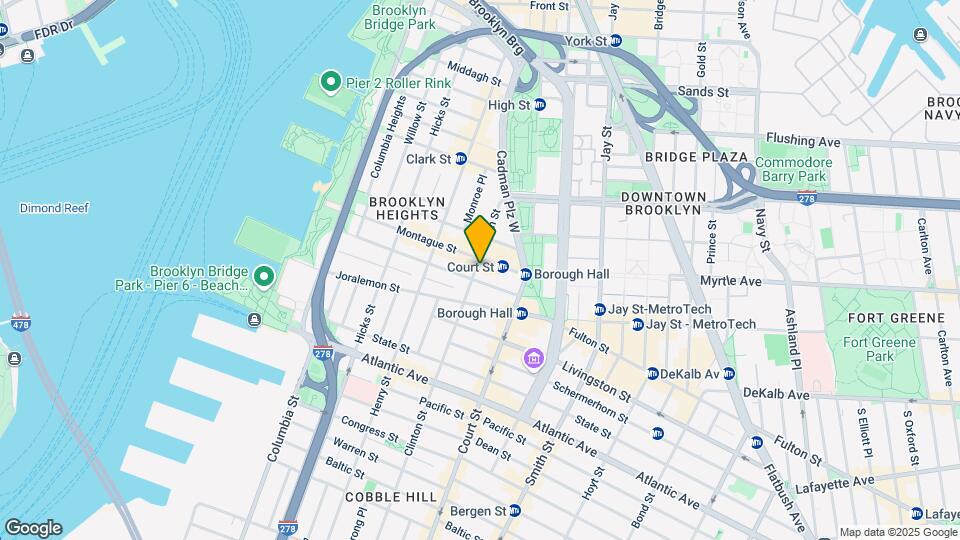 75 Clinton St Mapa y Detalles de la Ubicación