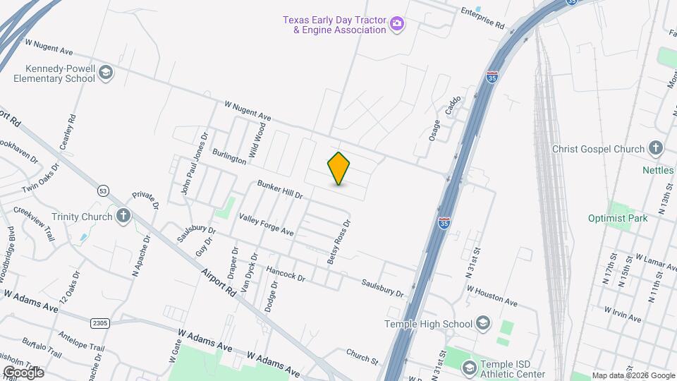 2320 Petersburg Ln Map and Location Details