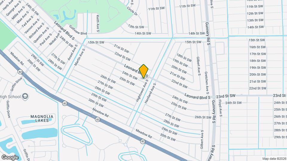 4604 24th St SW Map and Location Details