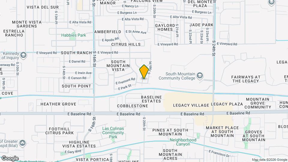 7039 S 19th St, Unit 1-1412 Map and Location Details