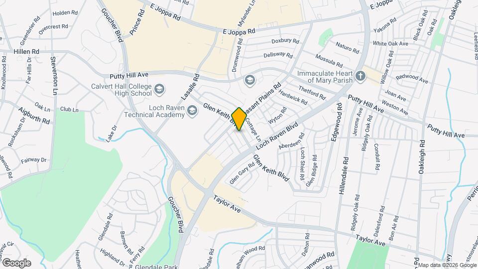 1613 Glen Keith Blvd Map and Location Details