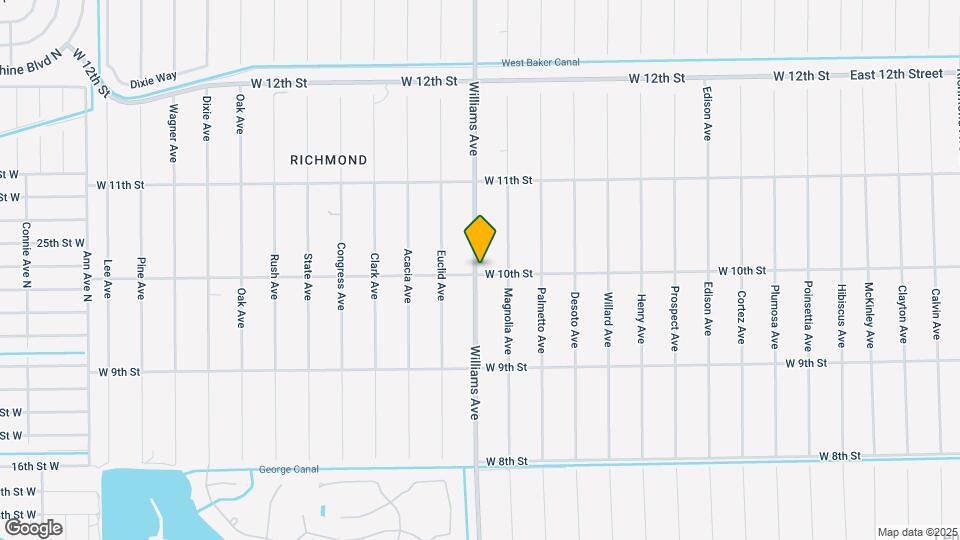 1006 W 10th St Map and Location Details