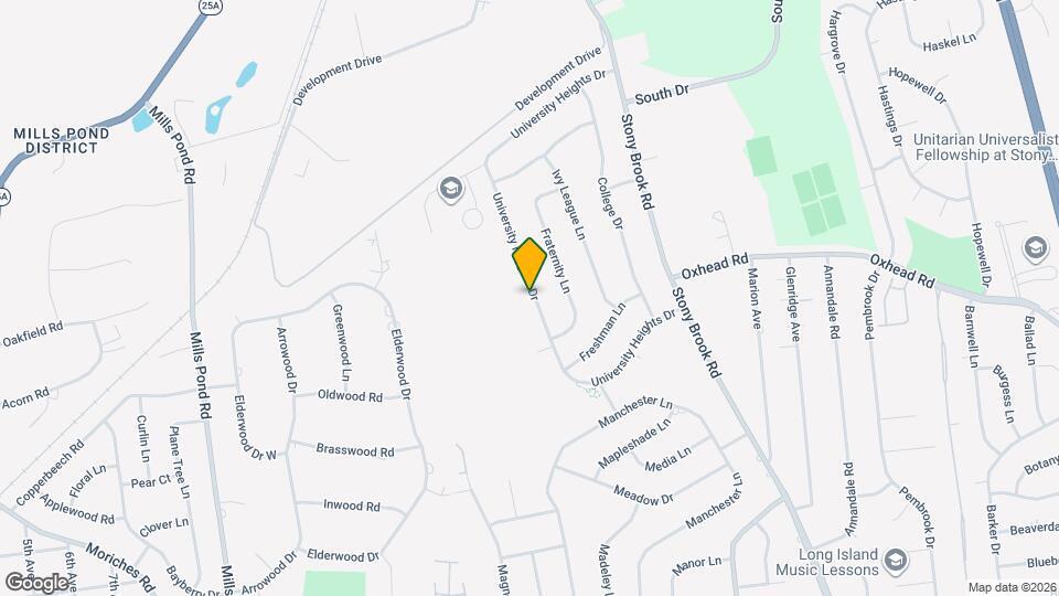 44 University Heights Dr Map and Location Details