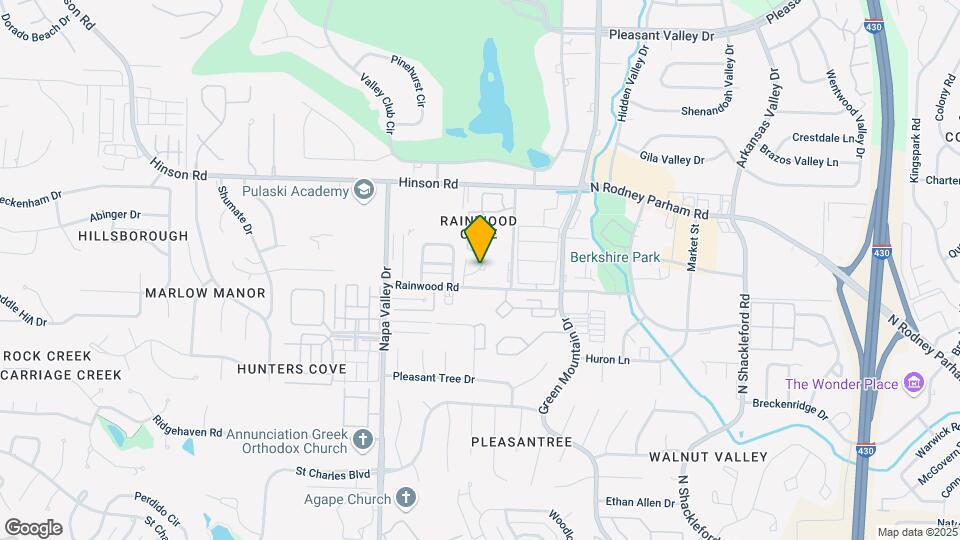 12100 Rainwood Rd Map and Location Details