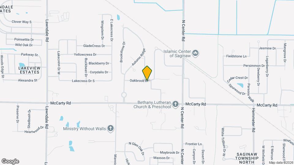 5261 Oakbrook Dr Map and Location Details