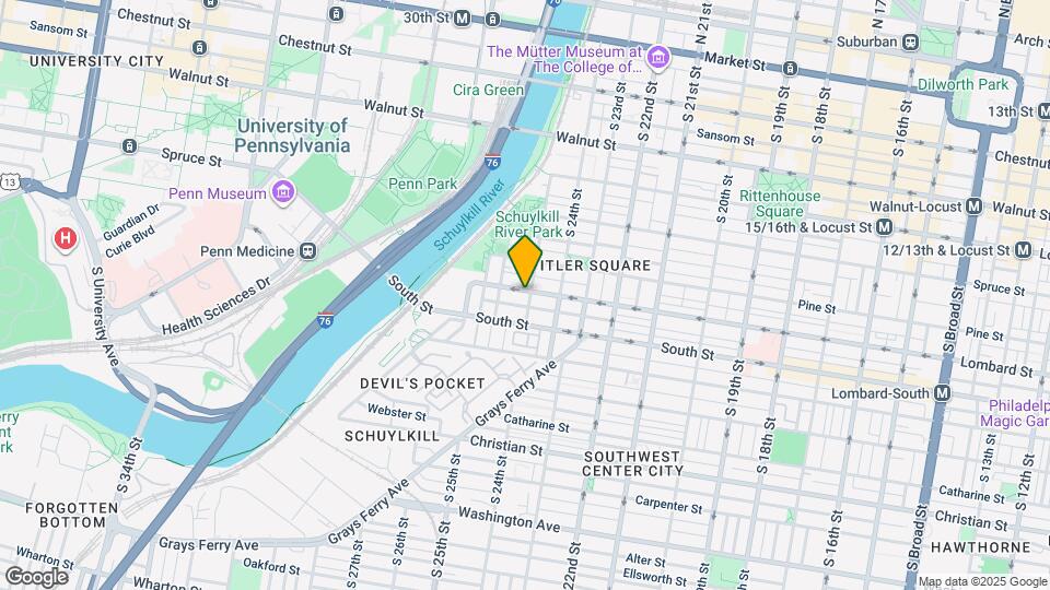 504 S 25th St Map and Location Details