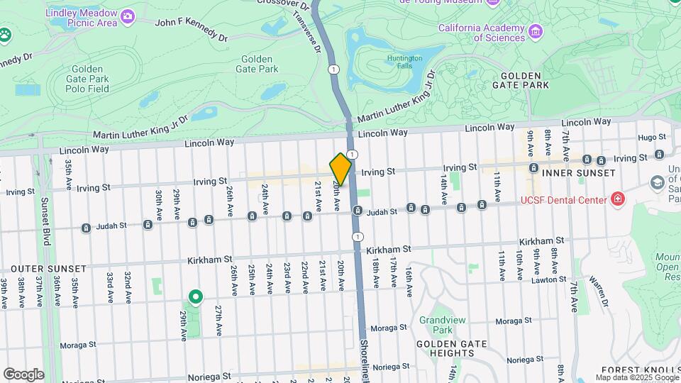 1340 20th Ave Mapa y Detalles de la Ubicación