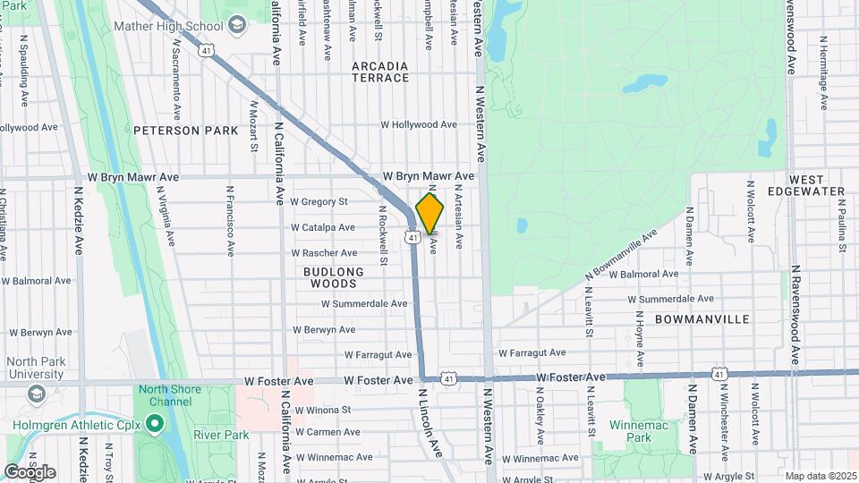 5448 N Campbell Ave, Unit 2 Map and Location Details