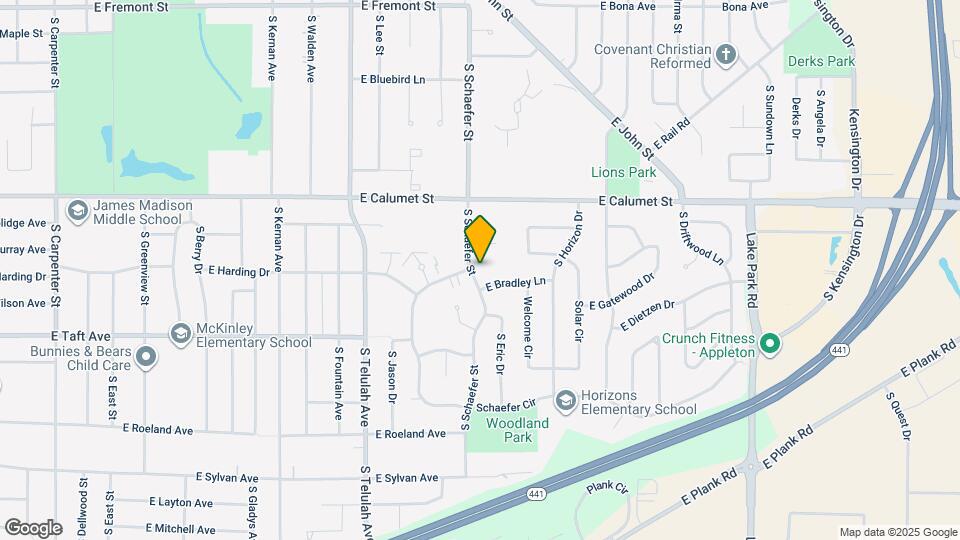 2300 S Schaefer St Map and Location Details