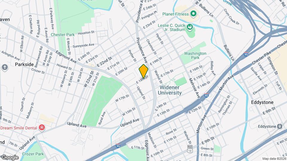 187 E 18th St Map and Location Details