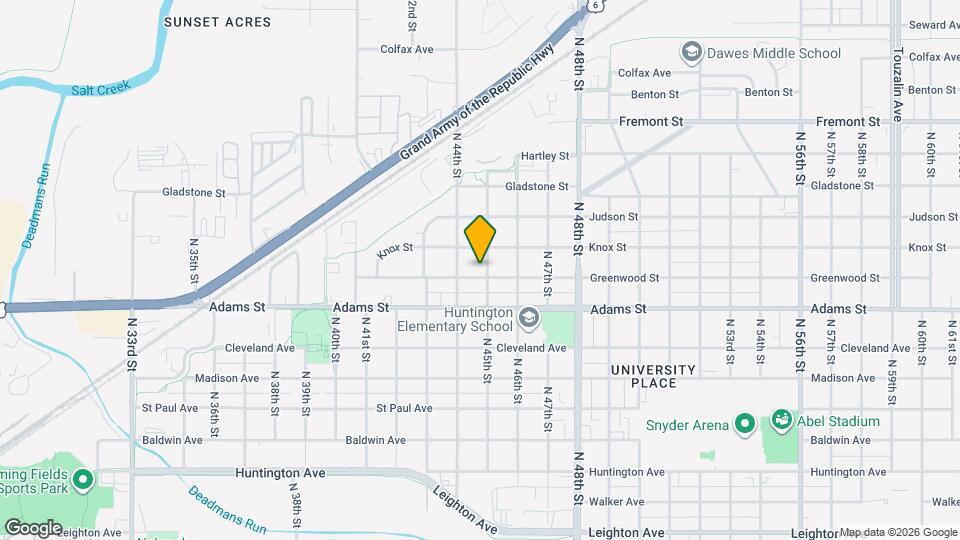 4438 Greenwood St Map and Location Details