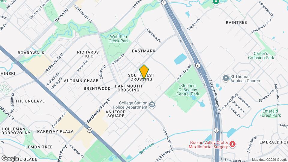 2529 Hickory Dr Map and Location Details