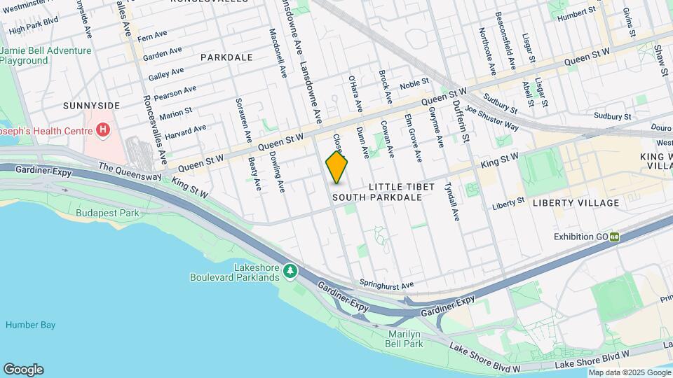 165 Jameson Avenue Apartments Map and Location Details