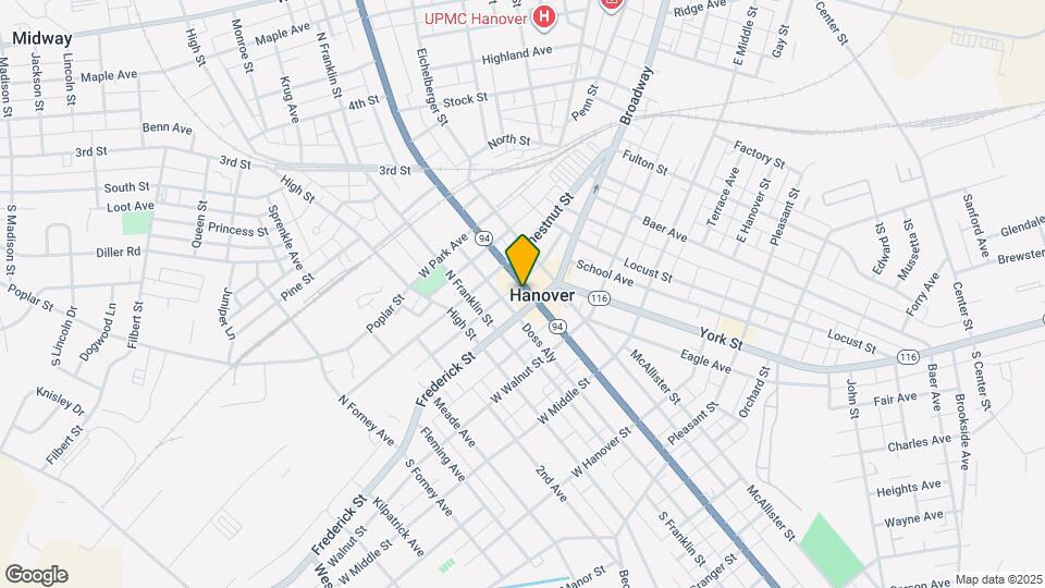 5 Center Square Map and Location Details