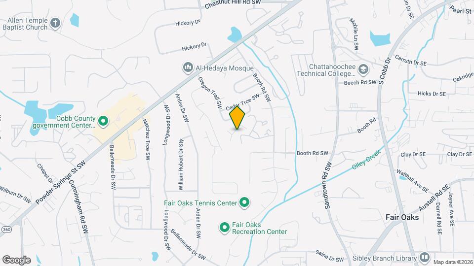 1157 Cayman Ln SW Map and Location Details