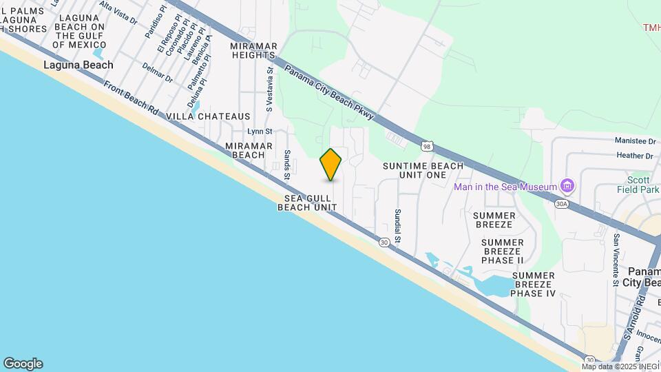 17670 Front Beach Rd Map and Location Details