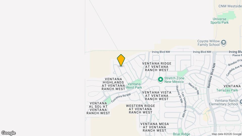 10516 Bitter Creek Dr NW Map and Location Details