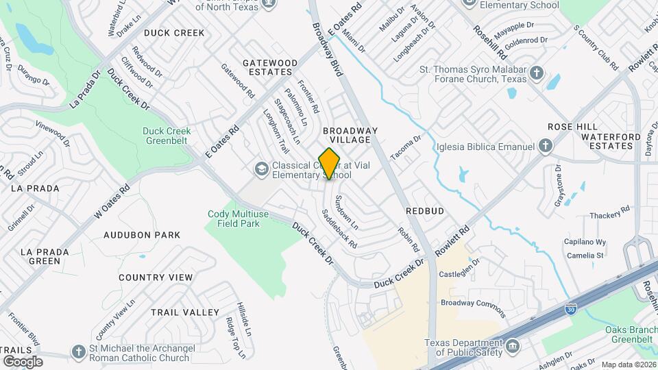 5321 Saddleback Rd Map and Location Details