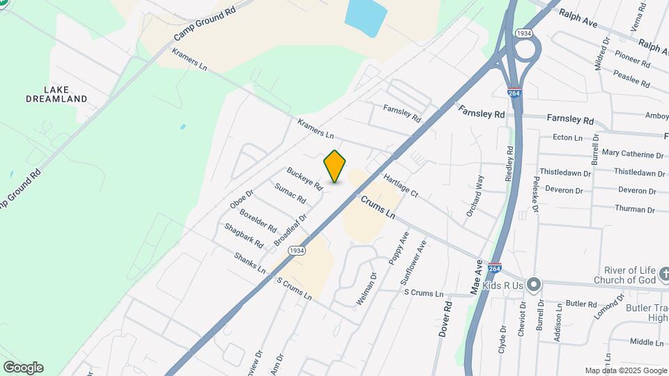 3301 Buckeye Ct Map and Location Details