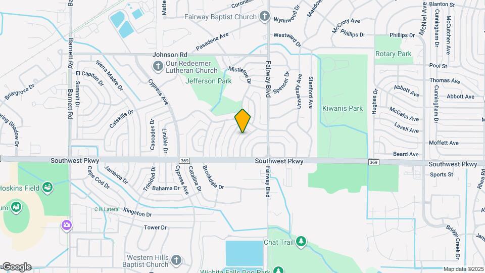 4658 Rainbow Dr Map and Location Details