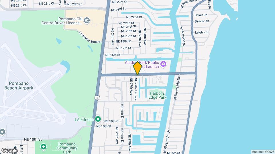 2708 NE 14th Street Causeway Map and Location Details