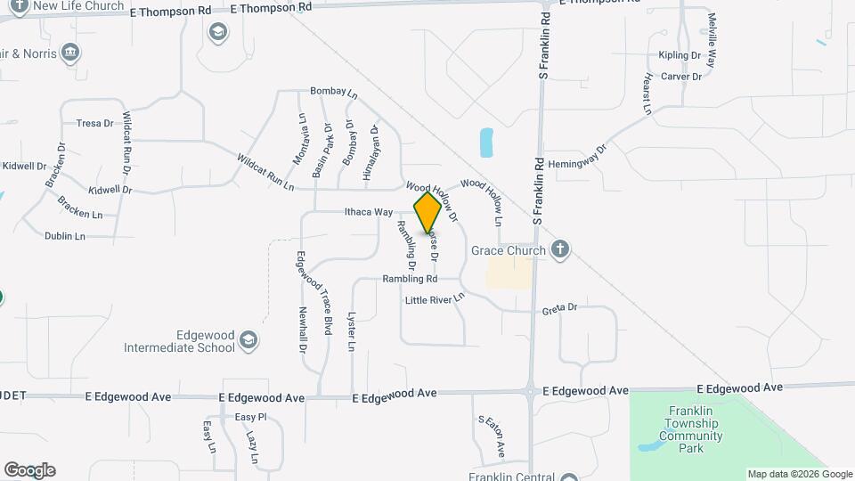 5602 Wild Horse Dr Map and Location Details