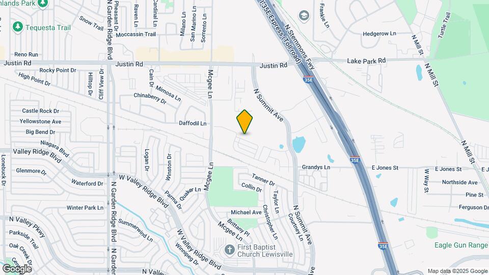 1270 Alamo Dr Map and Location Details