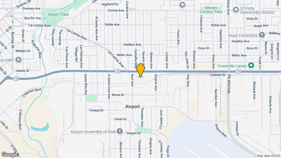 1525-1527 Owens Dr Map and Location Details