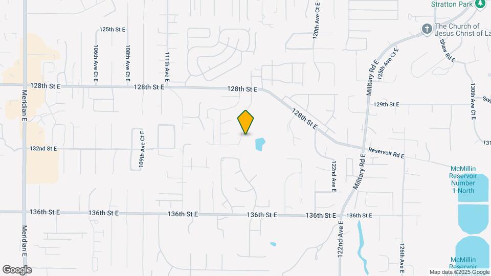 13101 116th Ave Ct E Mapa y Detalles de la Ubicación