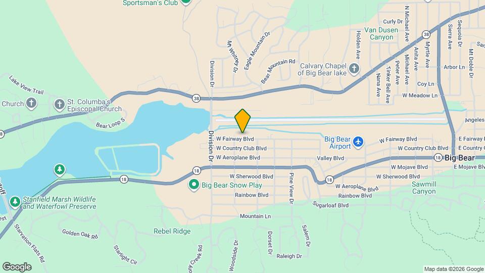 1029 W Fairway Blvd Map and Location Details