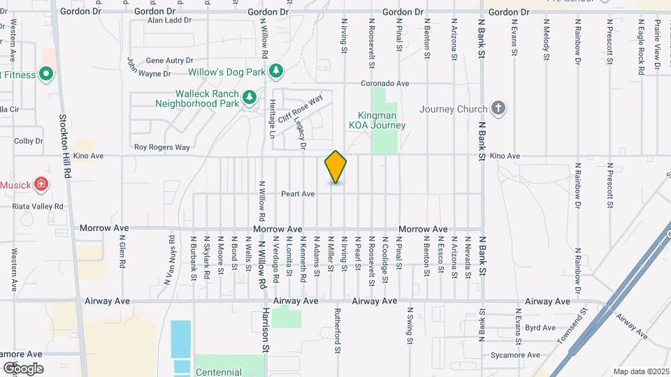 3696 N Miller St Map and Location Details