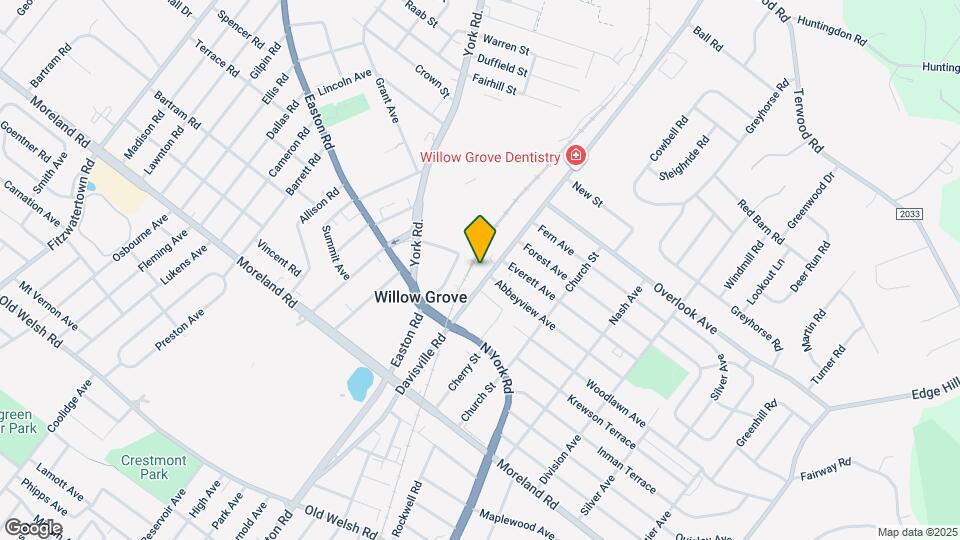 230 Davisville Rd Map and Location Details