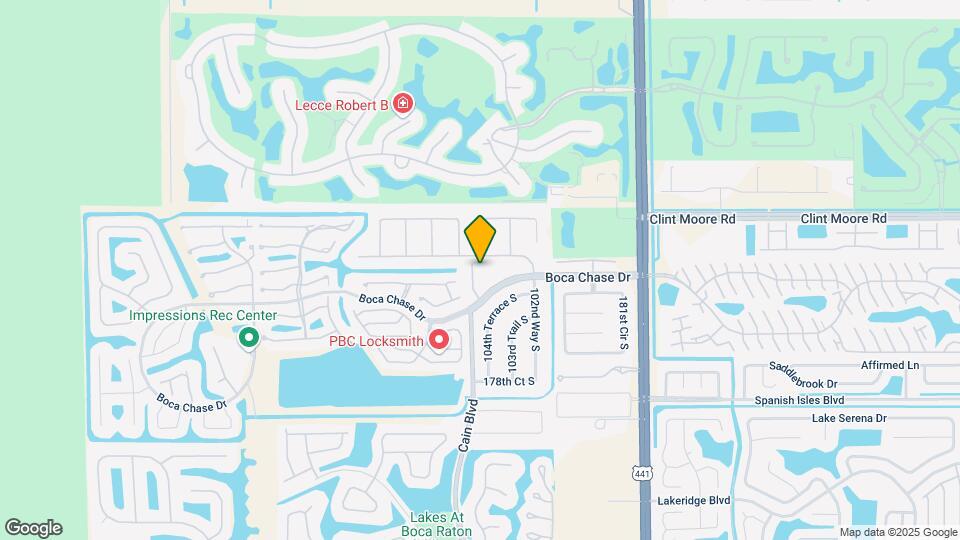18164 Boca Way Dr Map and Location Details