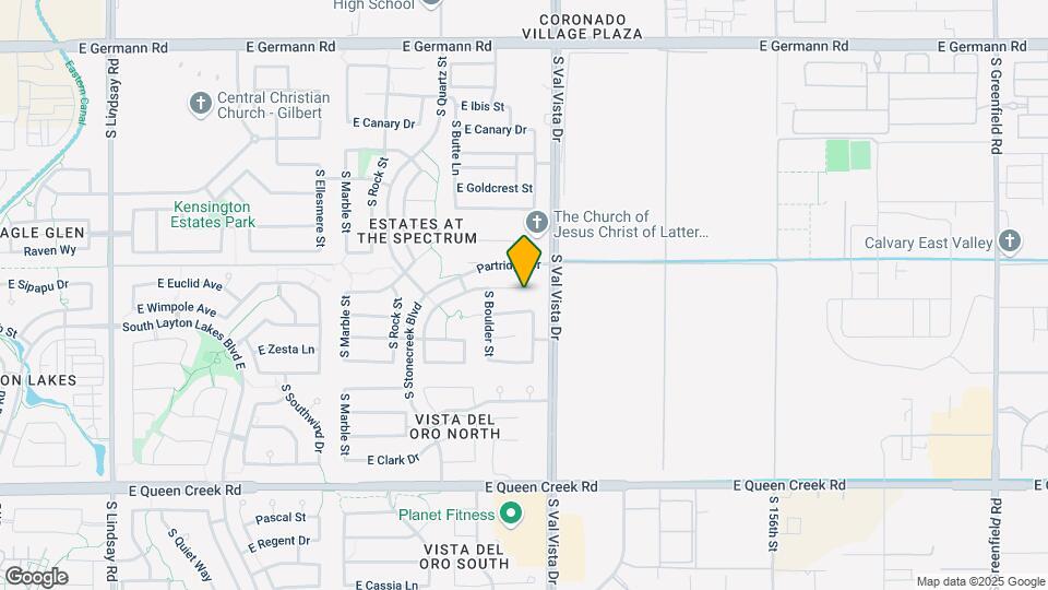 1547 E Tierra Ct Map and Location Details