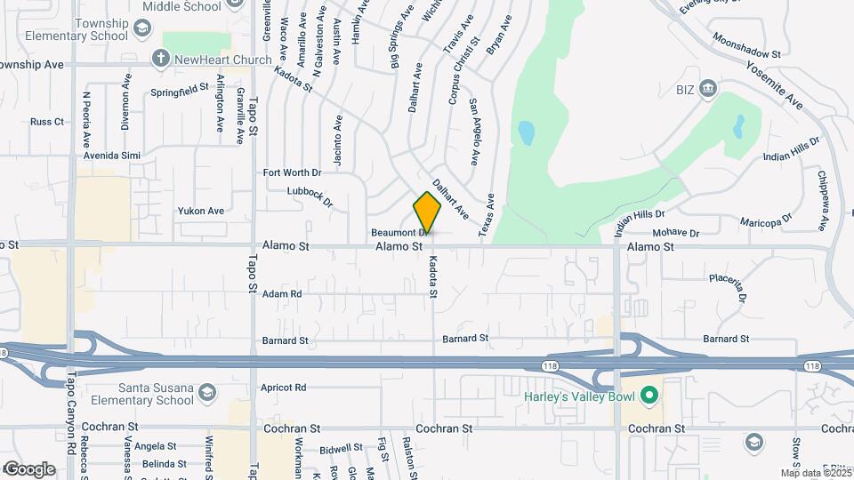 4774 Beaumont Dr Mapa y Detalles de la Ubicación
