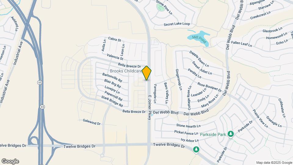 2165 Comstock Ln Map and Location Details