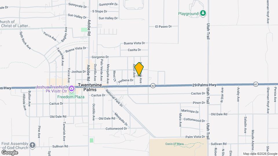 6446 Palm View Ave Mapa y Detalles de la Ubicación