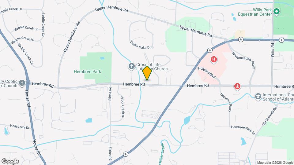 650 Streamside Dr Map and Location Details